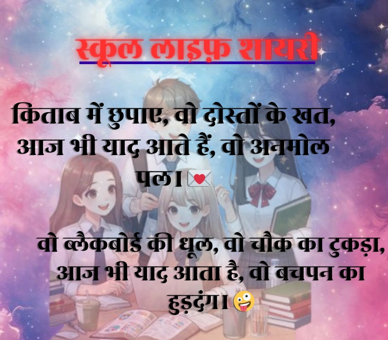 School Life Shayari