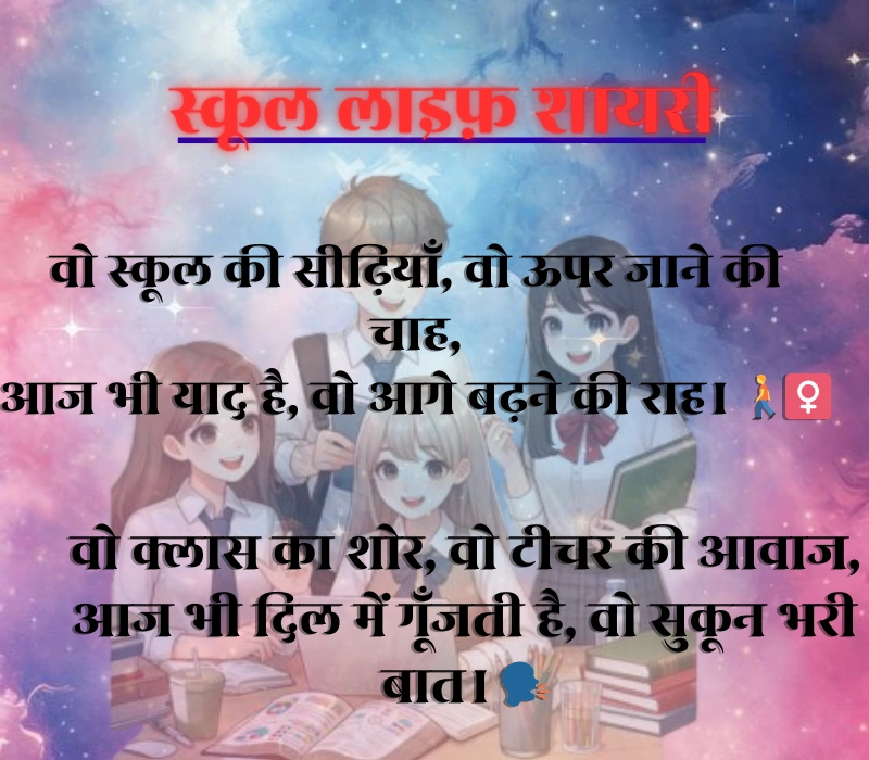 School Life Shayari