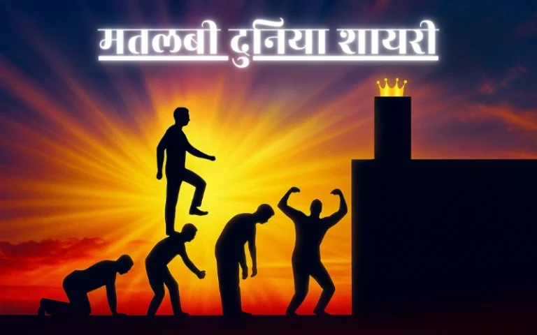 Matlabi Duniya Shayari