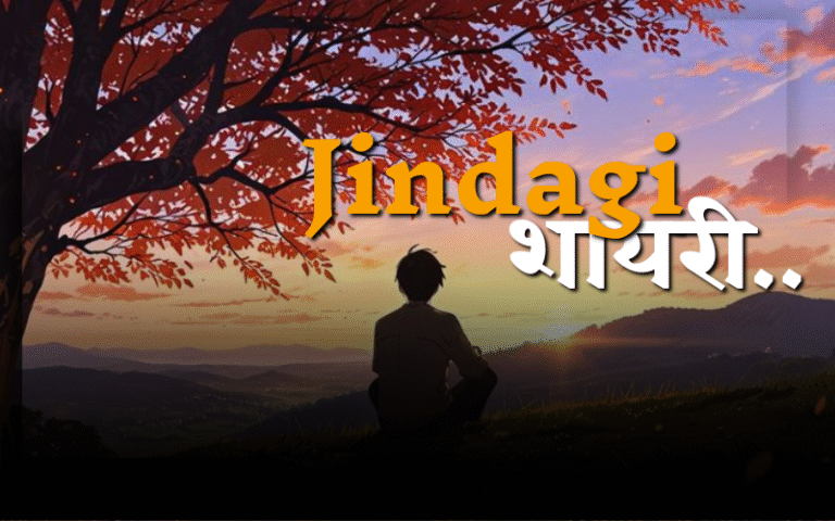 जिंदगी के ऊपर शायरी