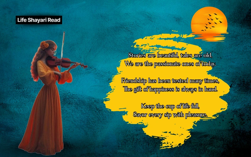 life shayari in english