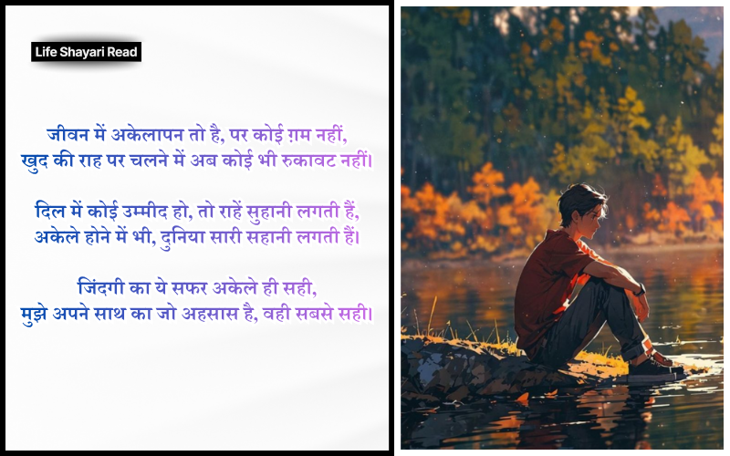 single life shayari