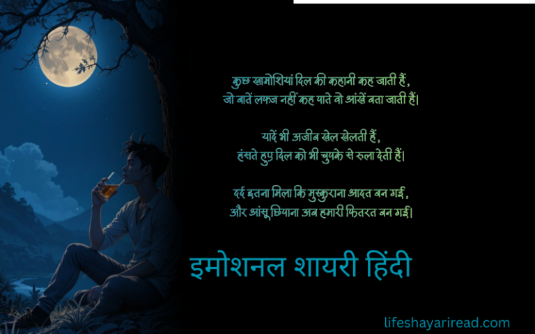 इमोशनल शायरी हिंदी