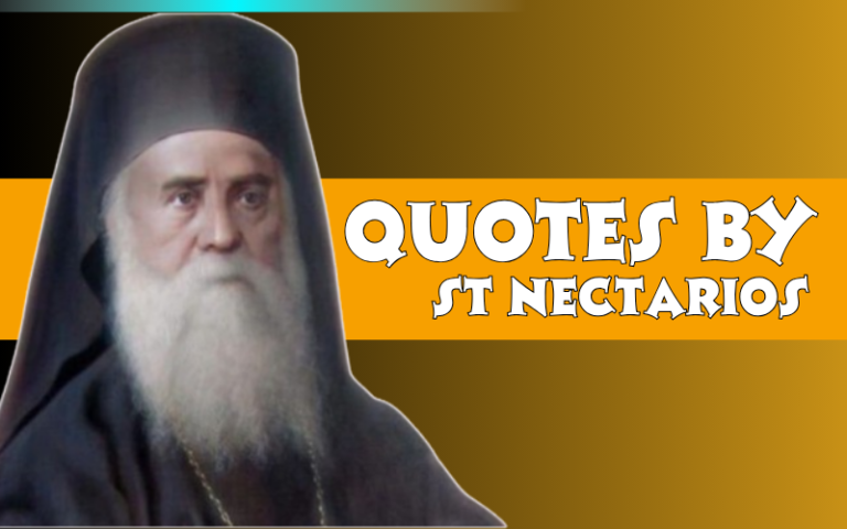 Quotes by St Nectarios