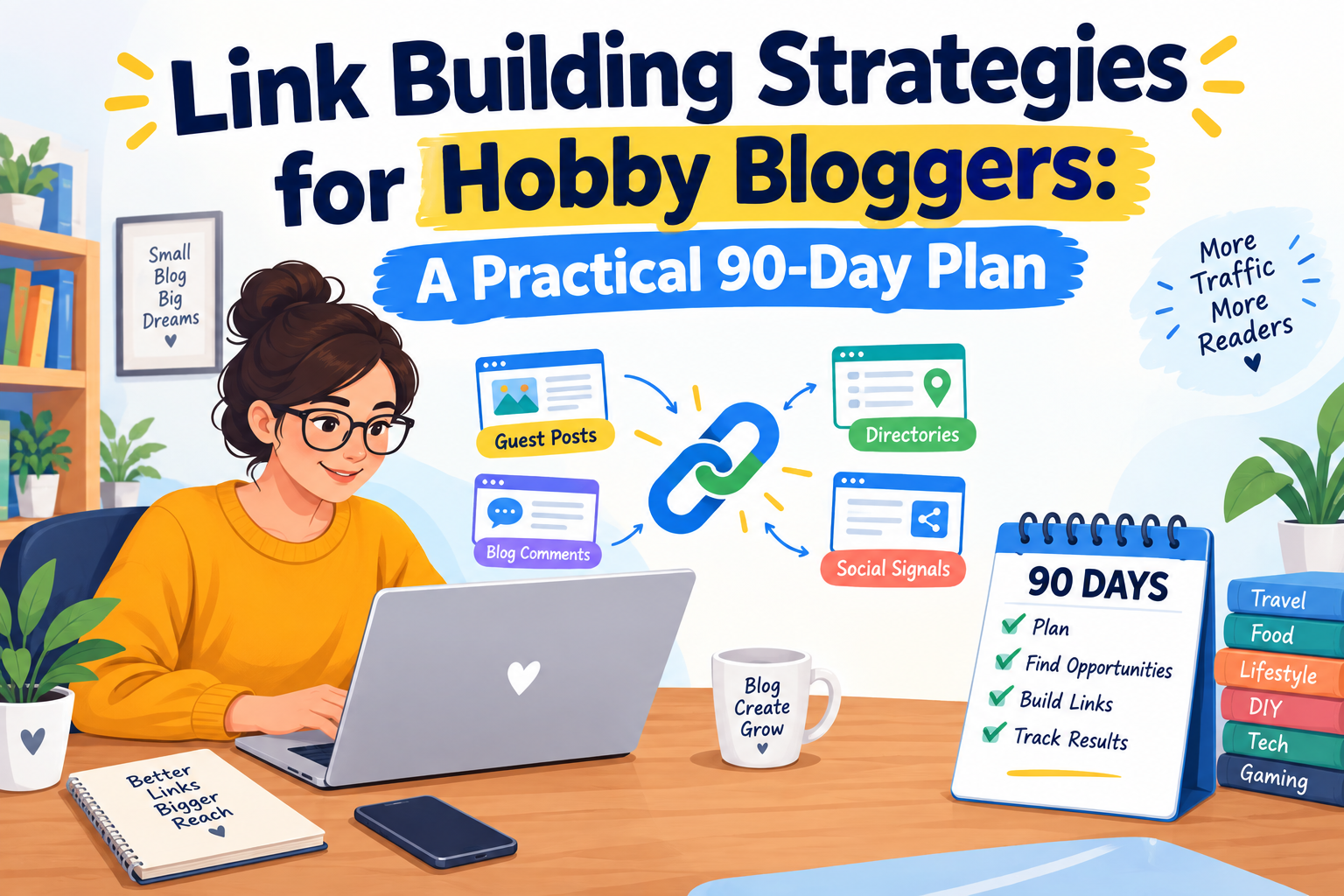 Link Building Strategies for Hobby Bloggers: A Practical 90-Day Plan